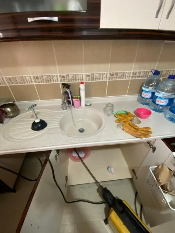 Temelli Lavabo Açma